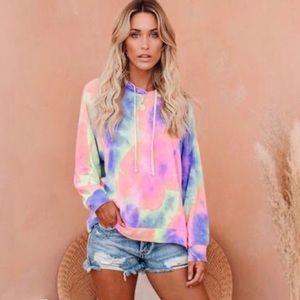 New in package VICI tie dye hoodie {sold out} sz M